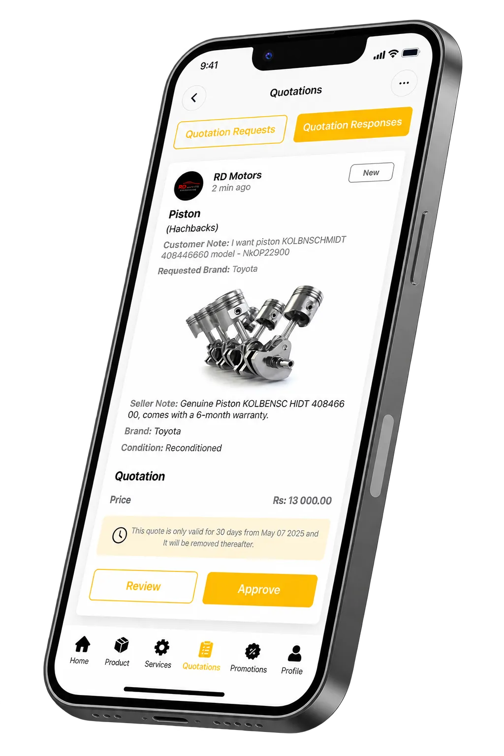 AutoNova Mobile Application